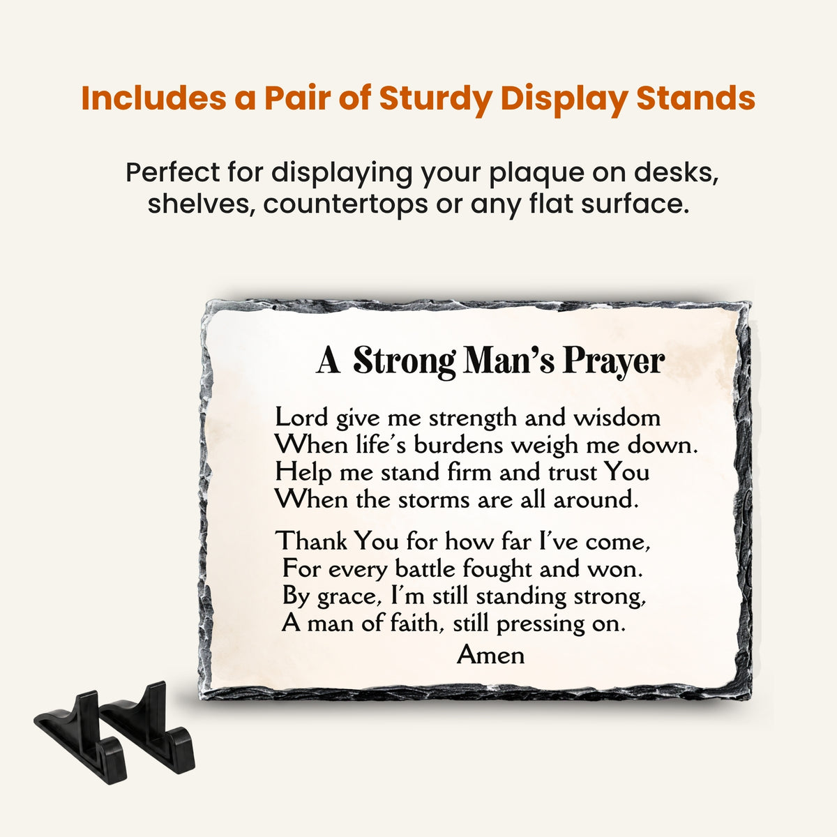 A Strong Man’s Prayer | Christian Gift for Men