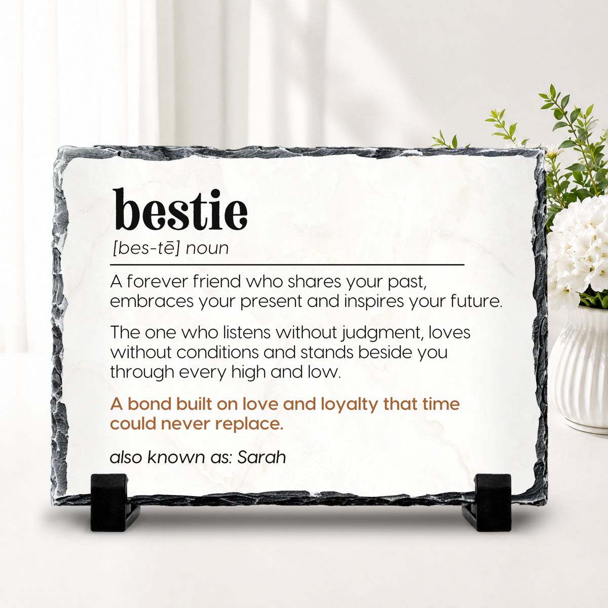 Custom best friend gift personalized with name
