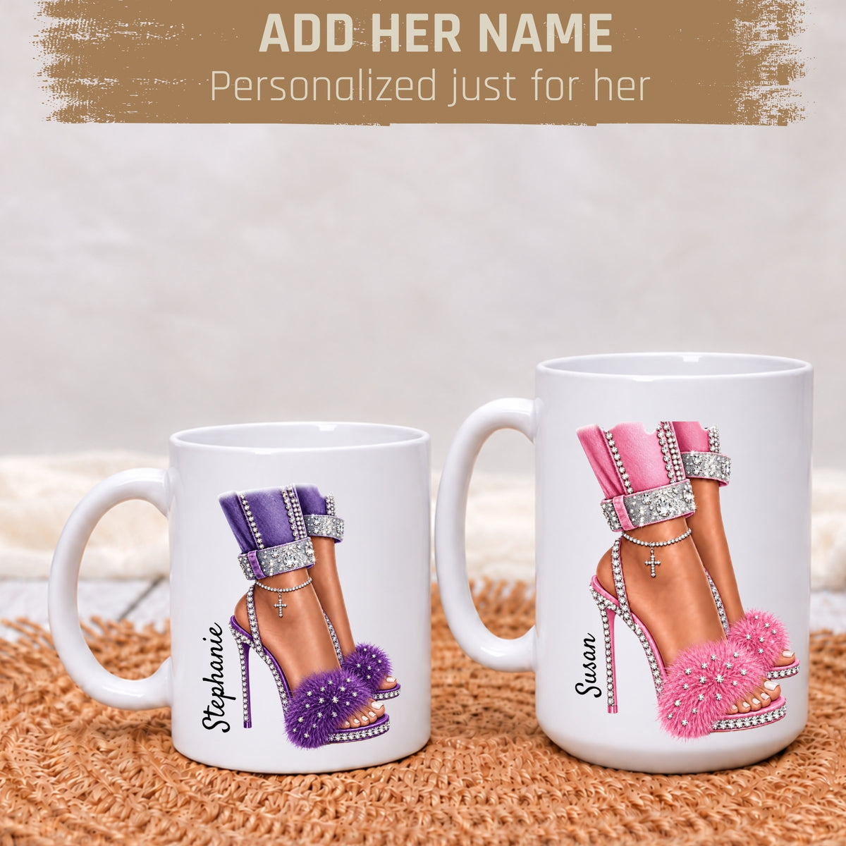Personalized Walk by Faith Mug