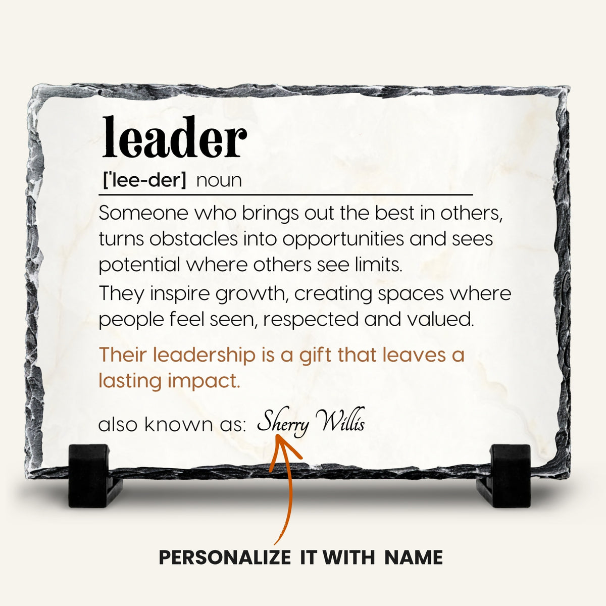 Meaningful appreciation gift for boss mentor pastor or coach