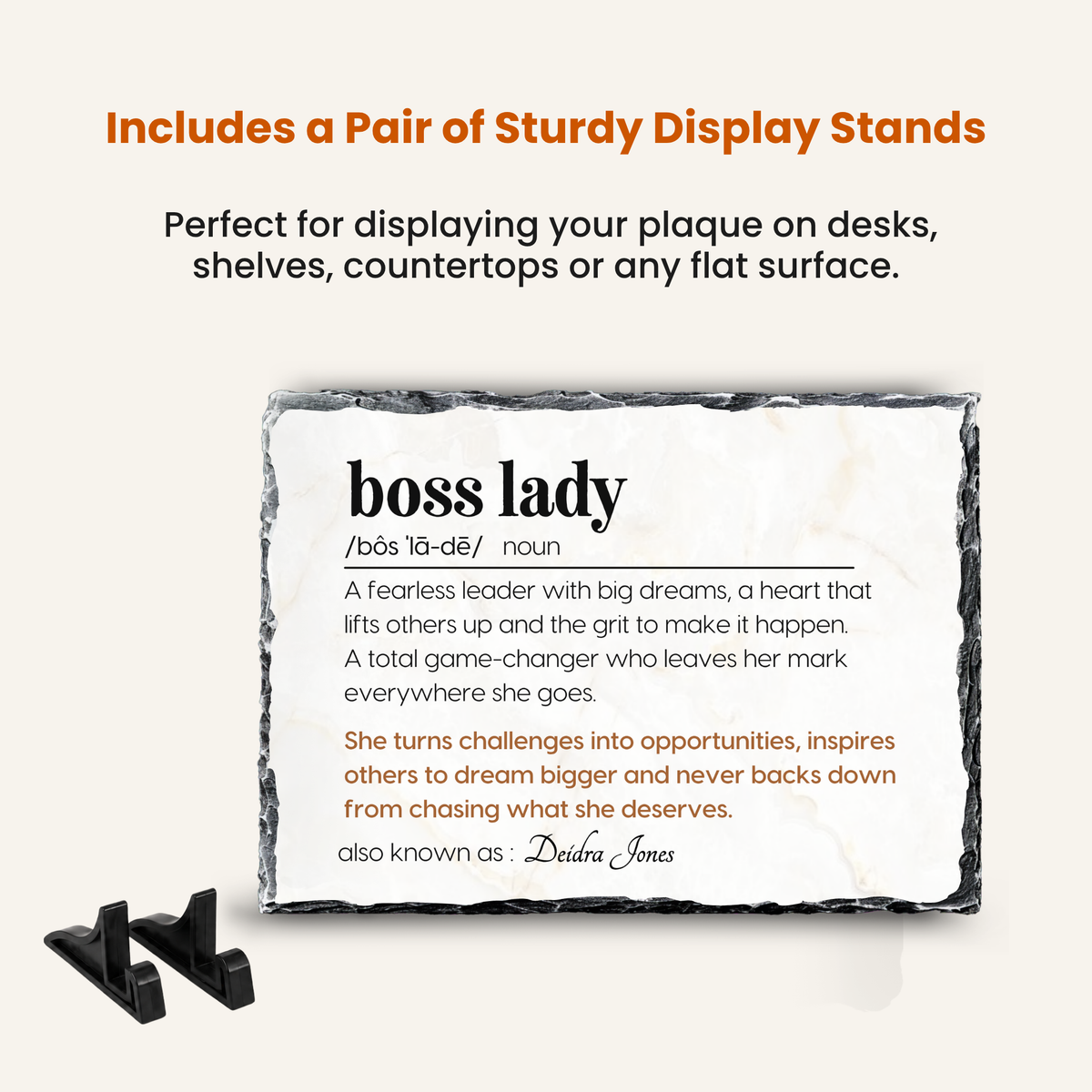 Boss Lady keepsake gift for woman boss mentor or supervisor