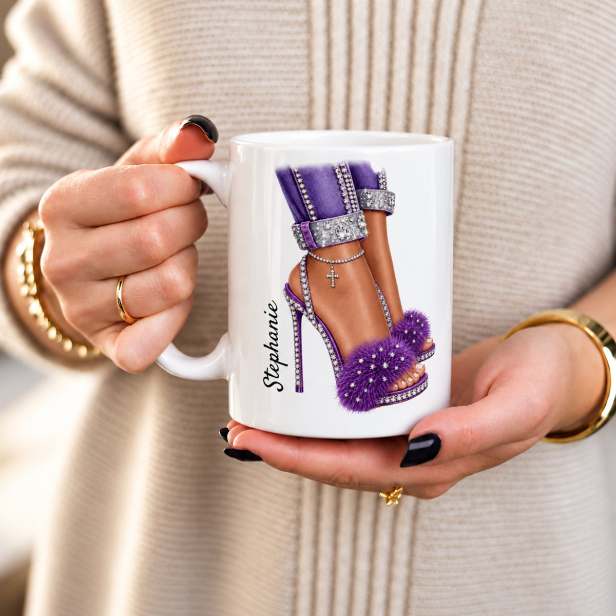 Personalized Walk by Faith Mug
